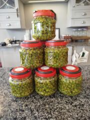 Halhali Yeşil Zeytin - çerezlik - 950 gr.