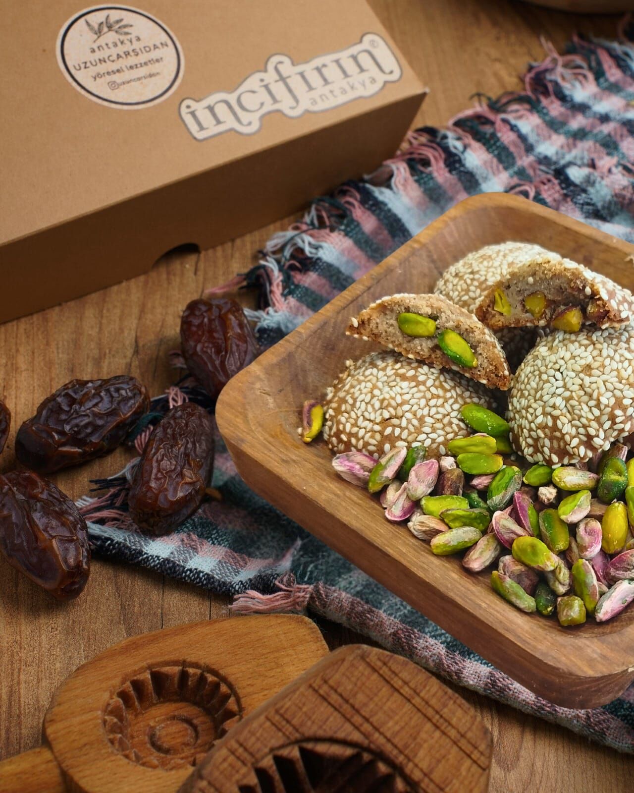 Antep Fıstıklı Kömbe 500 gr.