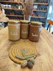 Badem Ezmesi %100 - soğuk sıkım - katkısız, şekersiz 600 gr